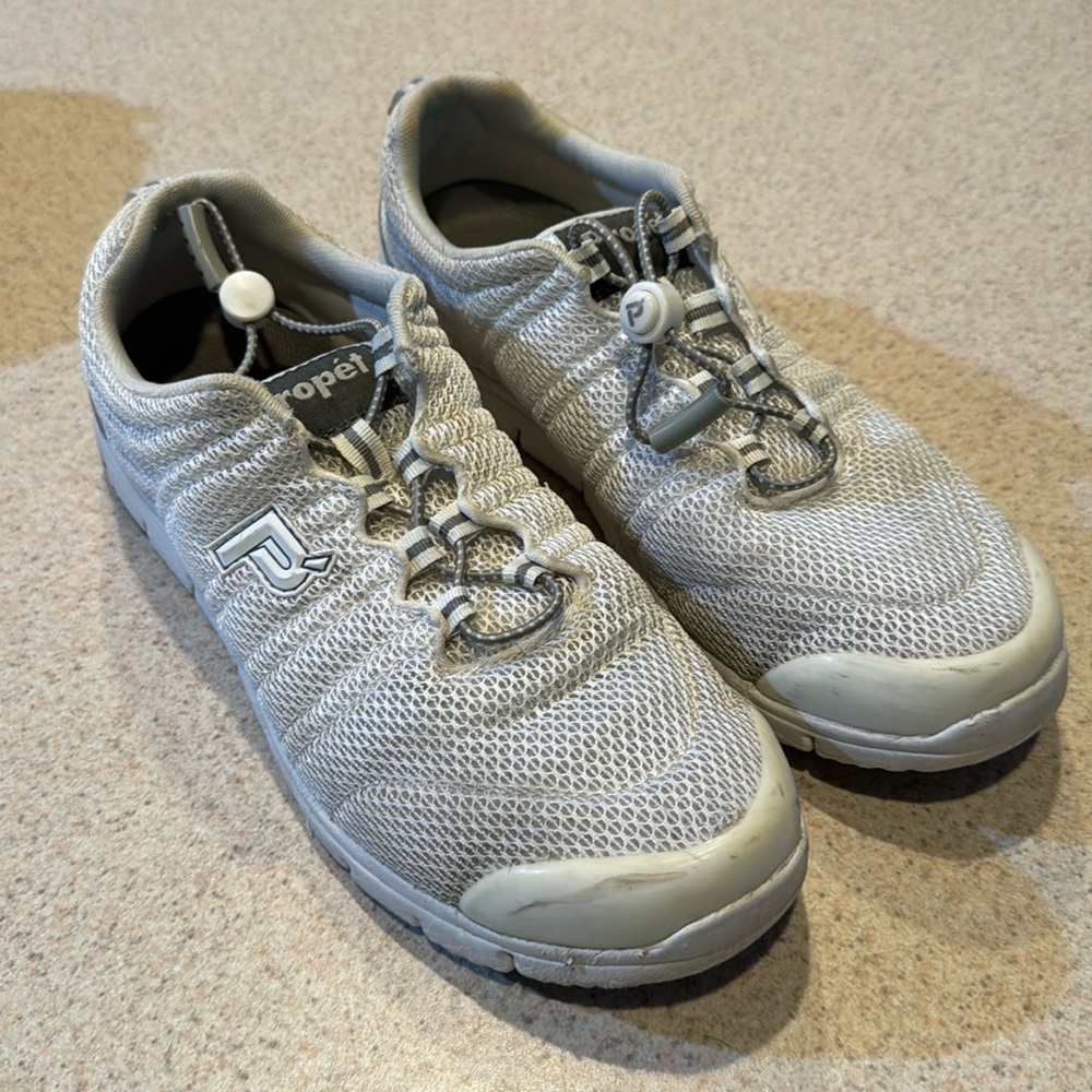 Proper TravelWalker II white mesh women’s sneaker side 10